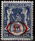 Serie de sellos Bélgica nº Servicio 26 (**)
