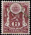 Serie de sellos Bélgica nº Servicio 41 (*)