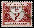 Serie de sellos Bélgica nº T – 62 (*)