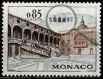 Serie de sellos Mónaco nº 0549 (*)