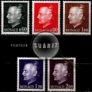 Serie de sellos Mónaco nº 0992/96 (**)
