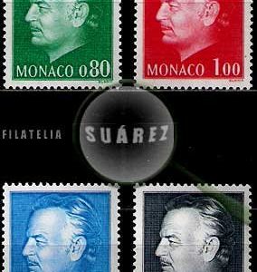 Serie de sellos Mónaco nº 1079/82 (**)
