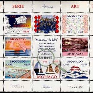 Serie de sellos Mónaco nº 2240/47 (**)