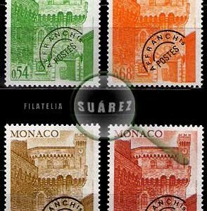 Serie de sellos Mónaco Obliterado nº 46/49 (**)