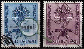 Serie de sellos Italia nº 0876/77 (o)