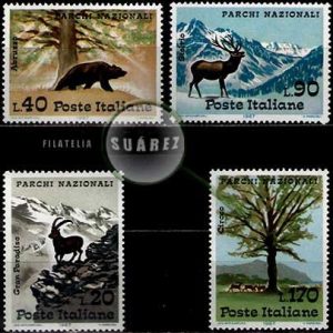 Serie de sellos Italia nº 0964/67 (**)