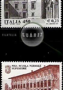 Serie de sellos Italia nº 2396/97 (**)