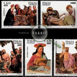 Serie de sellos Italia nº 2416/20 (**)