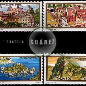 Serie de sellos Italia nº 2423/26 (**)