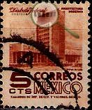 Serie de sellos México nº 0628 (o)