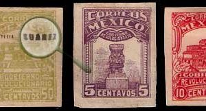Serie de sellos México nº 0436/38 (*)