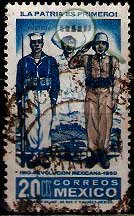 Serie de sellos México nº 0674 (o)