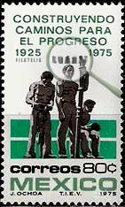 Serie de sellos México nº 0821 (**)