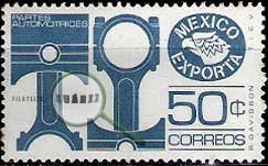 Serie de sellos México nº 0825 D (**)