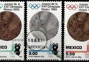 Serie de sellos México nº 0898/900 (**)