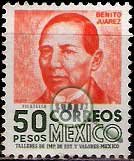 Serie de sellos México nº 0857 (**)