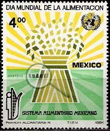 Serie de sellos México nº 0952 (**)