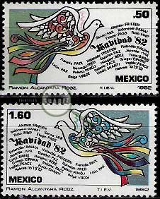 Serie de sellos México nº 0994/95 (**)