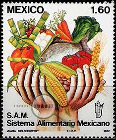 Serie de sellos México nº 0996 (**)