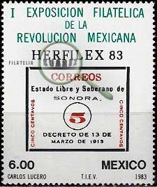 Serie de sellos México nº 1006 (**)