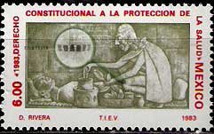 Serie de sellos México nº 1008 (**)