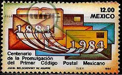 Serie de sellos México nº 1039 (**)