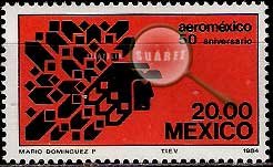 Serie de sellos México nº 1057 (**)