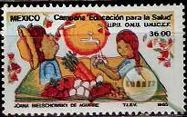 Serie de sellos México nº 1097 (**)