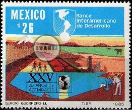 Serie de sellos México nº 1124 (**)