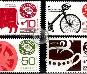 Serie de sellos México nº 1181 A/81 D (**)