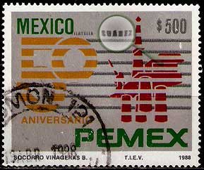Serie de sellos México nº 1227 (o)