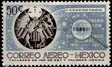 Serie de sellos México nº Aéreo 0201 (**)