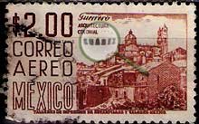 Serie de sellos México nº Aéreo 0227 (o)