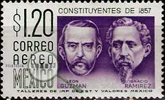 Serie de sellos México nº Aéreo 0247 (**)