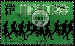 Serie de sellos México nº Aéreo 0281 (o)