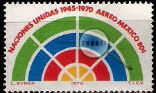 Serie de sellos México nº Aéreo 0311 (**)