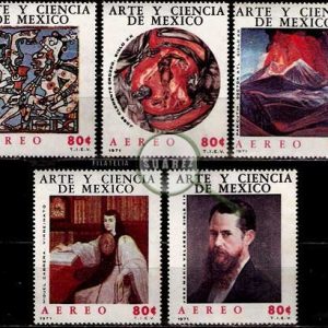 Serie de sellos México nº Aéreo 0315/19 (**)