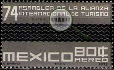 Serie de sellos México nº Aéreo 0338 (**)