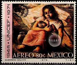 Serie de sellos México nº Aéreo 0345 (**)