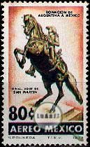 Serie de sellos México nº Aéreo 0361 (**)