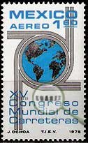 Serie de sellos México nº Aéreo 0398 (**)