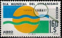 Serie de sellos México nº Aéreo 0413 (**)
