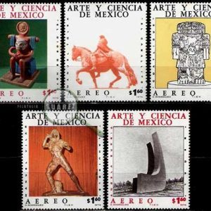 Serie de sellos México nº Aéreo 0414/18 (**)