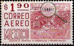 Serie de sellos México nº Aéreo 0443 (**)