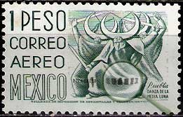 Serie de sellos México nº Aéreo 0461 (**)