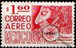 Serie de sellos México nº Aéreo 0462 (o)