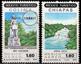 Serie de sellos México nº Aéreo 0505/06 (**)