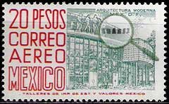 Serie de sellos México nº Aéreo 0449 (**)