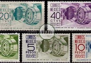 Serie de sellos México nº Postal 0012/16 (**)