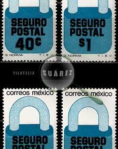 Serie de sellos México nº Postal 0020/23 (**)